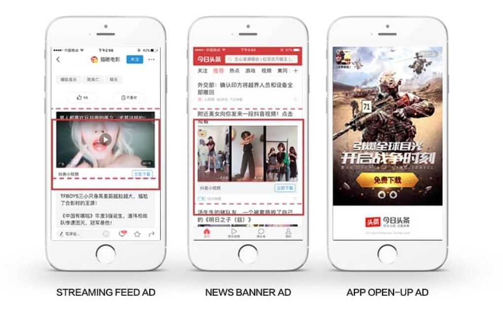 Advertising in China: Toutiao ads